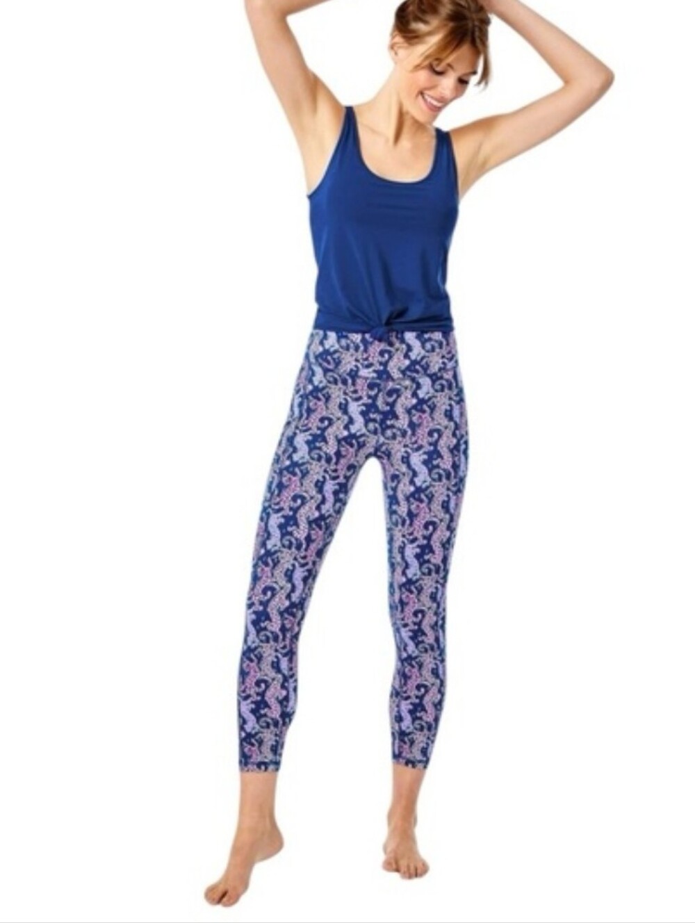24" Weekender High Rise Midi Legging - Picture 2 of 7